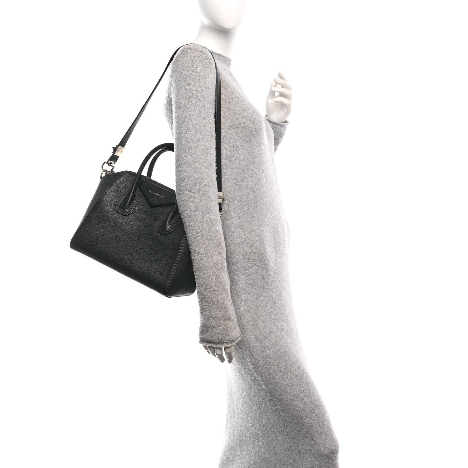 Givenchy Sugar Goatskin Small Antigona Black 2 of 10