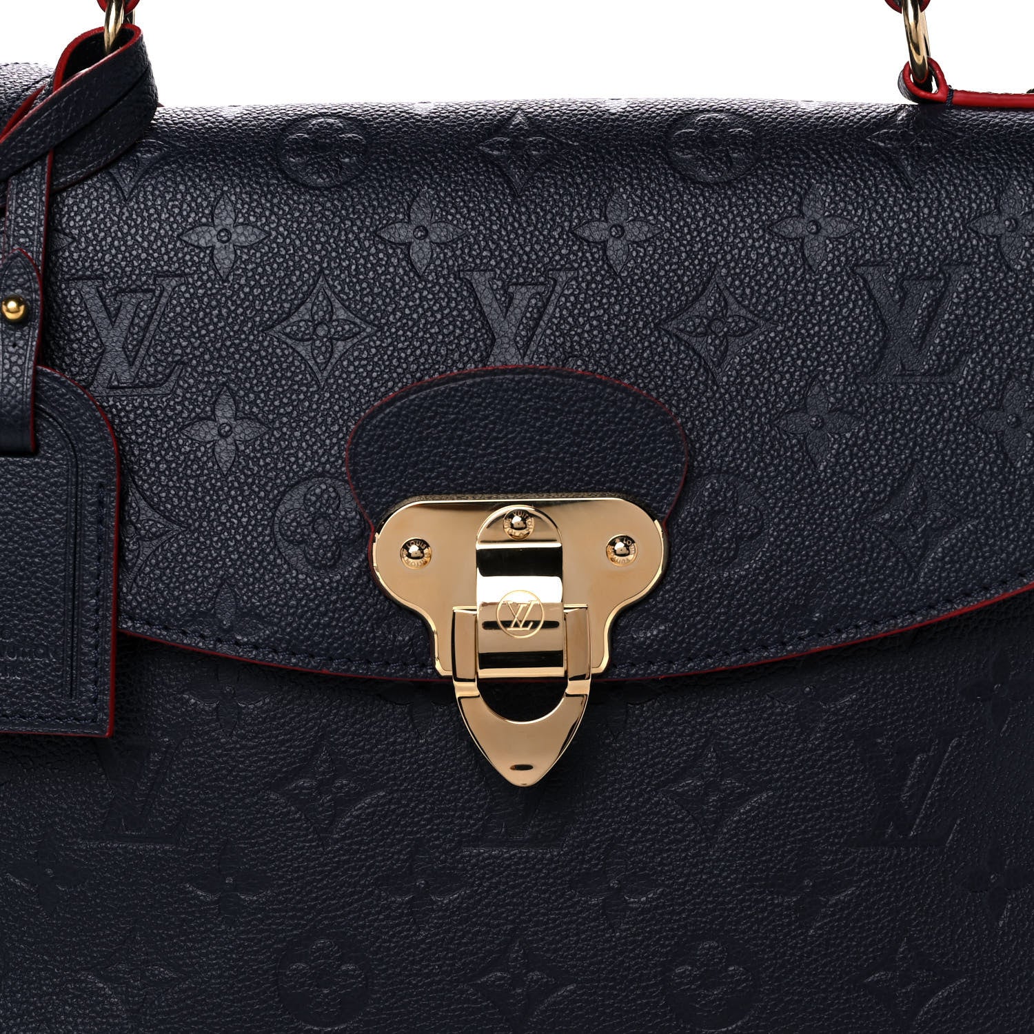 Louis Vuitton Empreinte Georges MM Marine Rouge 8 of 11