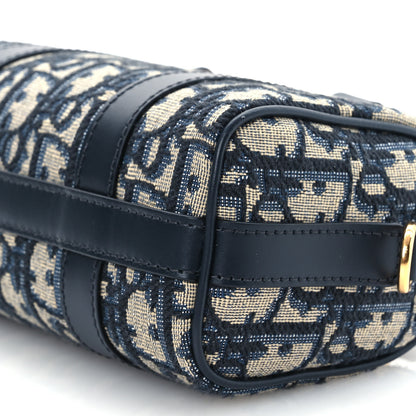 Christian Dior Oblique Nano Groove 17 Bag Blue 10 of 10