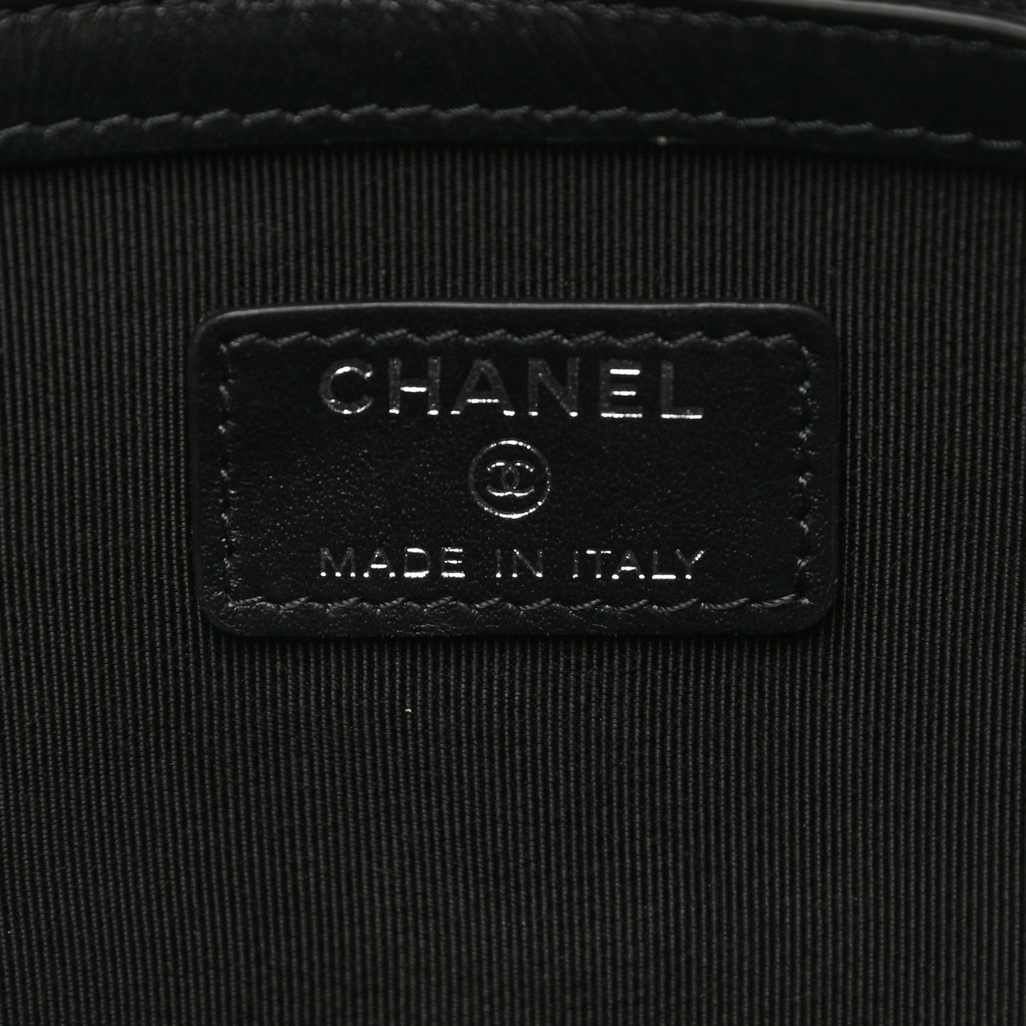 Caviar Quilted Zipped Multi Pouch Black