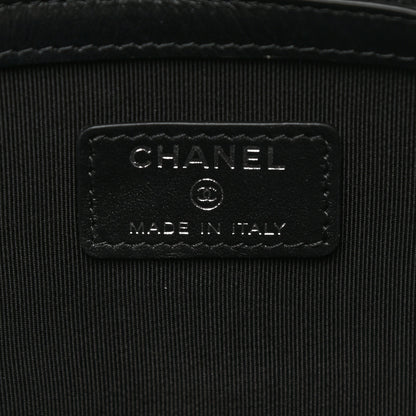 Chanel Caviar Quilted Zipped Multi Pouch Black 6 of 7