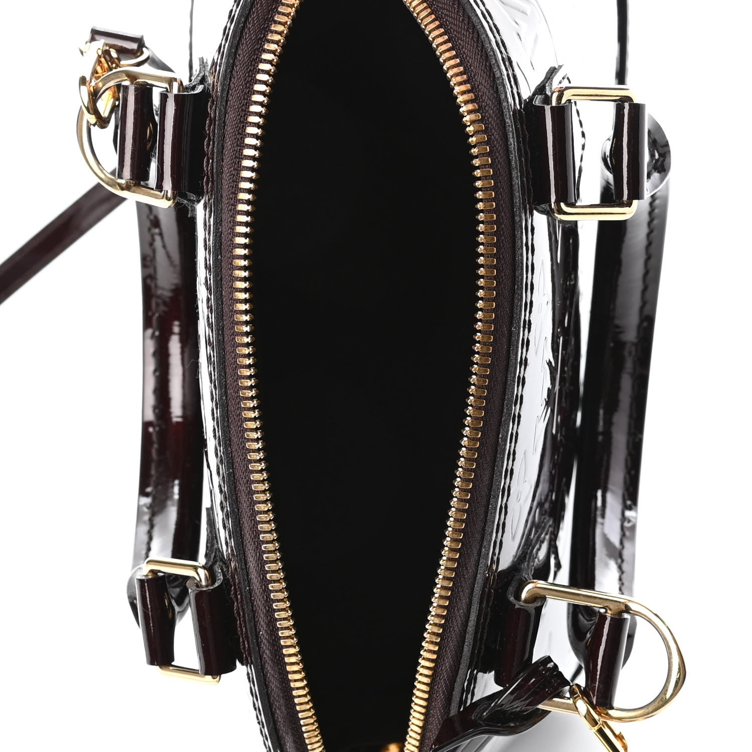Louis Vuitton Vernis Alma BB Amarante 4 of 4