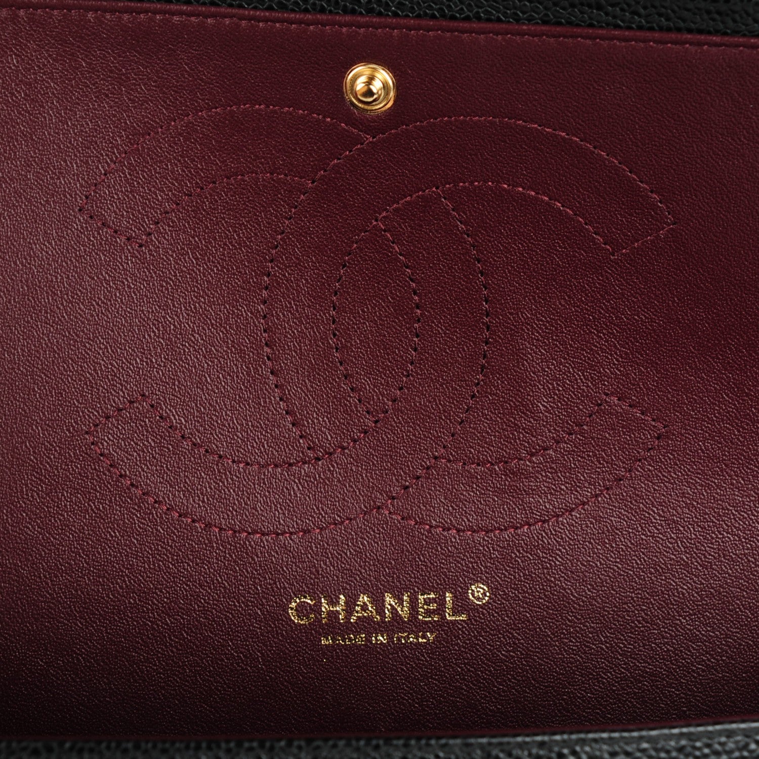 Chanel Caviar Quilted Jumbo Double Flap Black 6 of 8