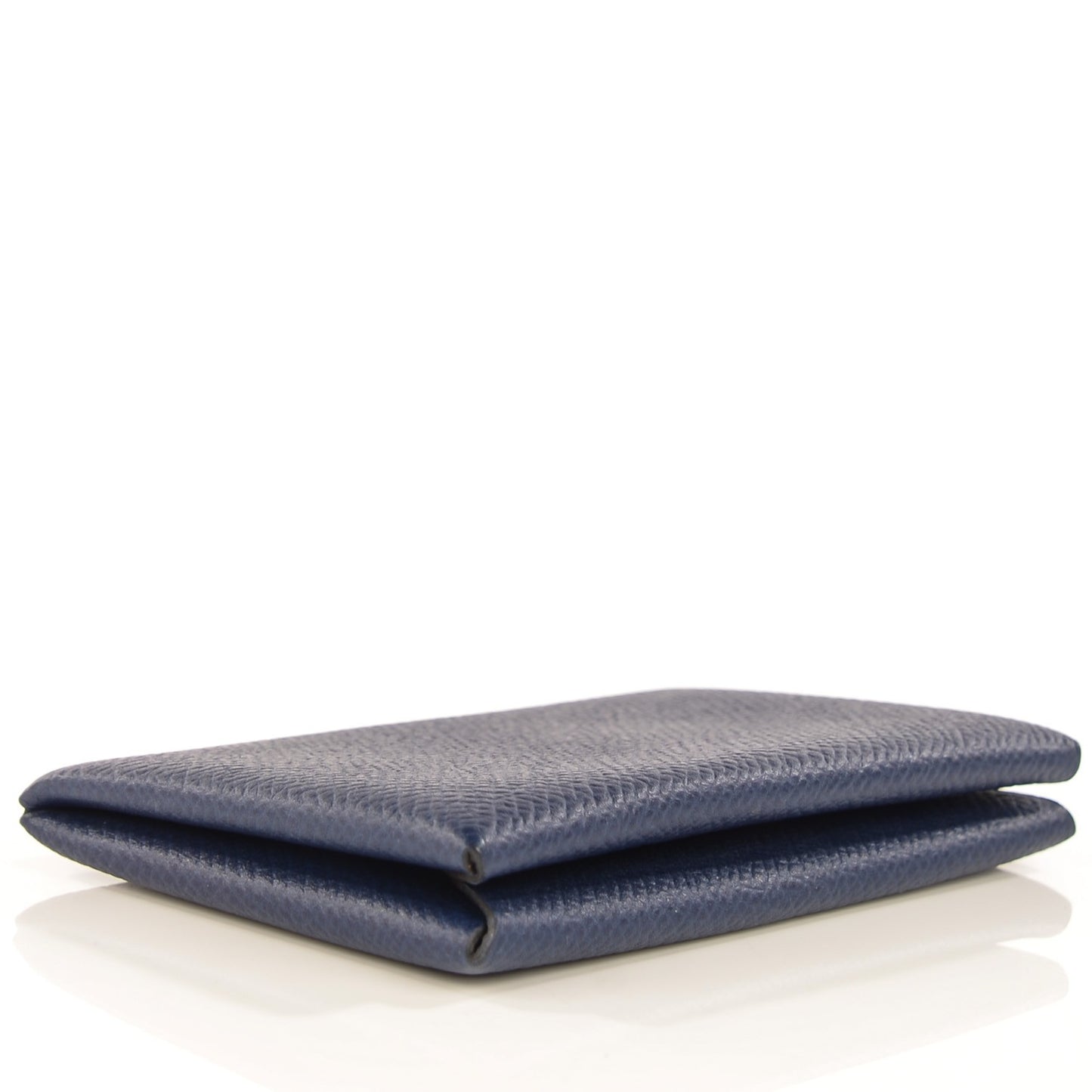 Epsom Calvi Card Case Bleu Saphir