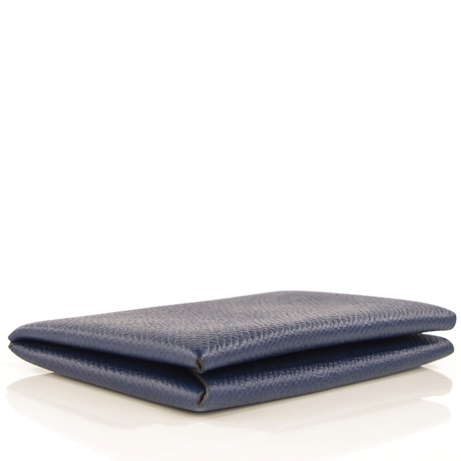 Hermes Epsom Calvi Card Case Bleu Saphir 4 of 10