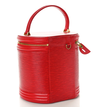 Louis Vuitton Epi Cannes Castillan Red 3 of 10