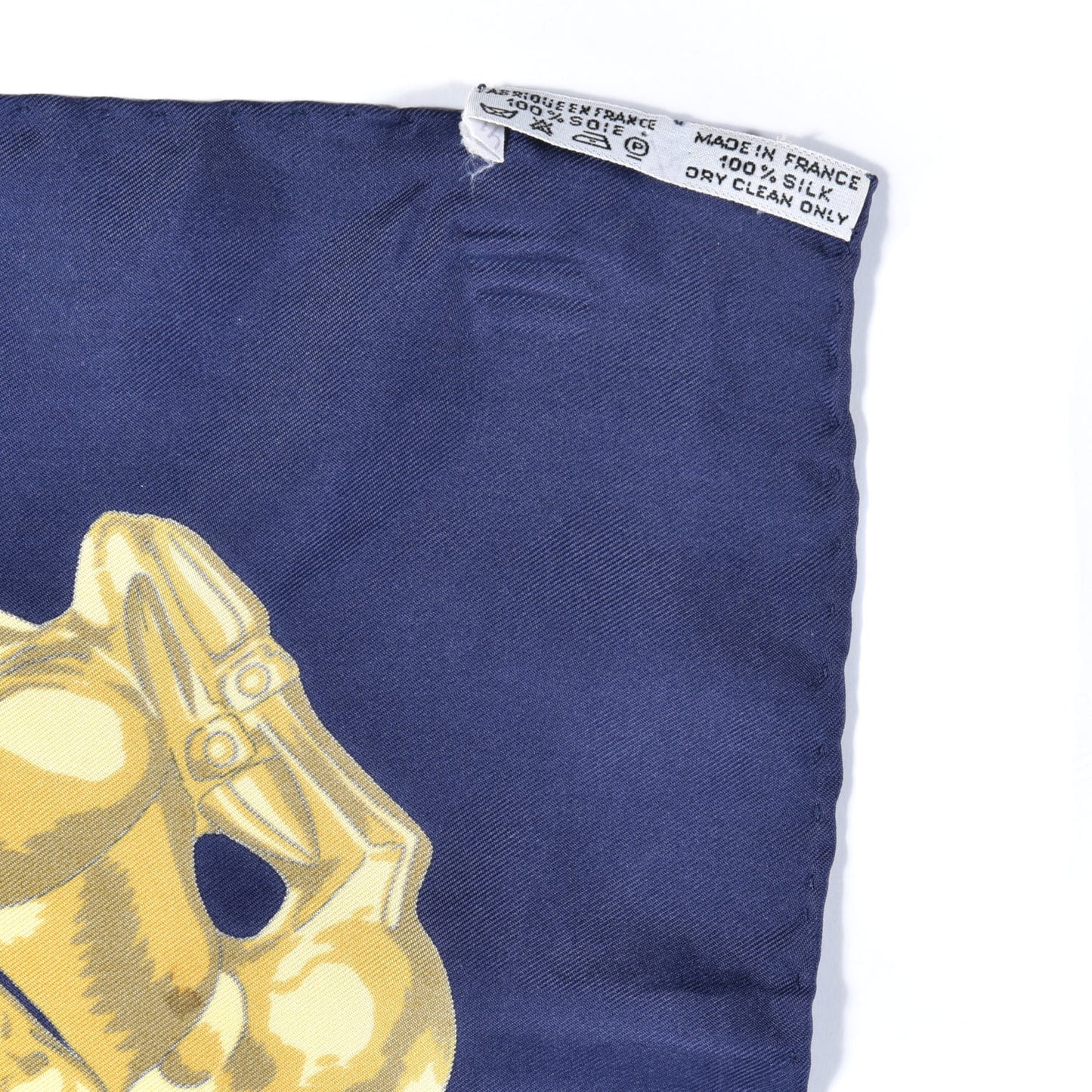 Silk Mousseline Les Cavaliers D'Or Scarf 90