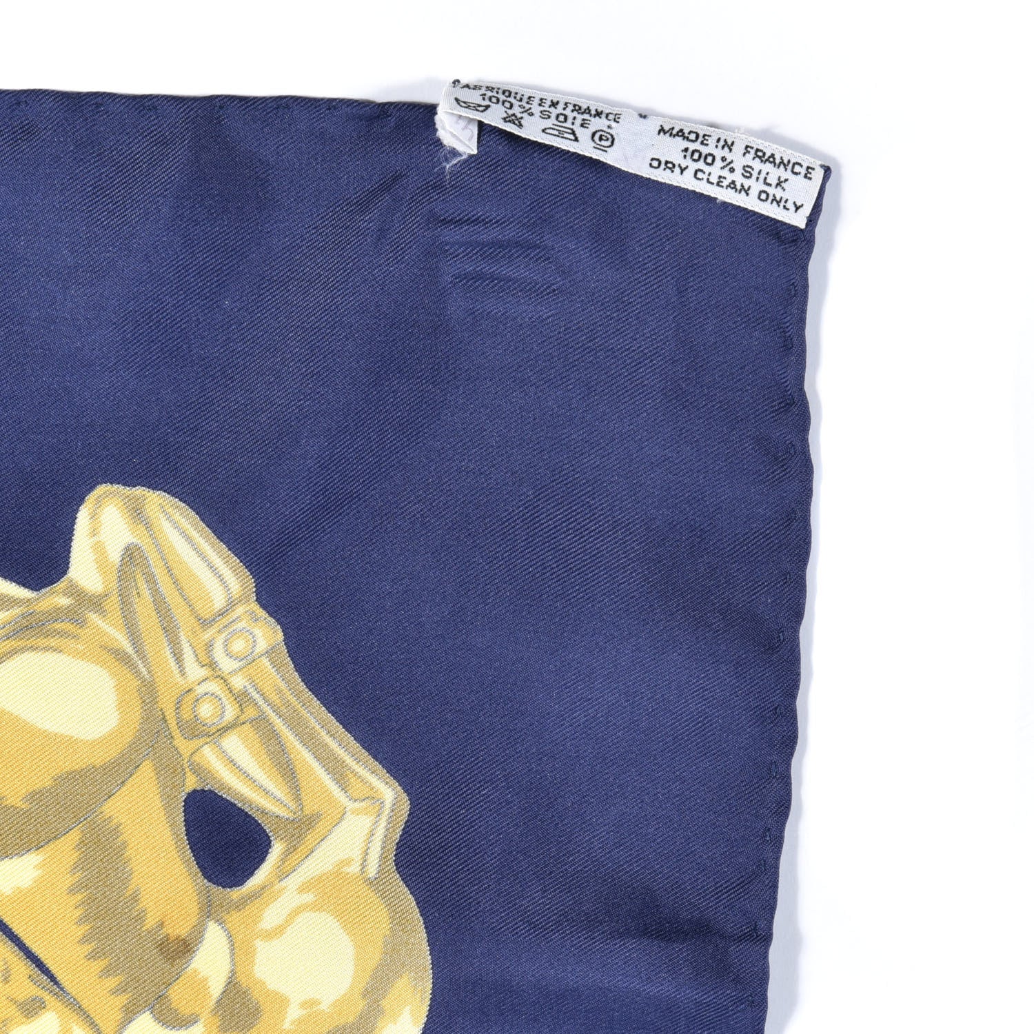 Hermes Silk Mousseline Les Cavaliers D'Or Scarf 90 2 of 4