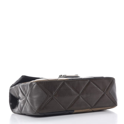 Chanel Lambskin Quilted Patchwork Boy Flap Brown 4 of 14