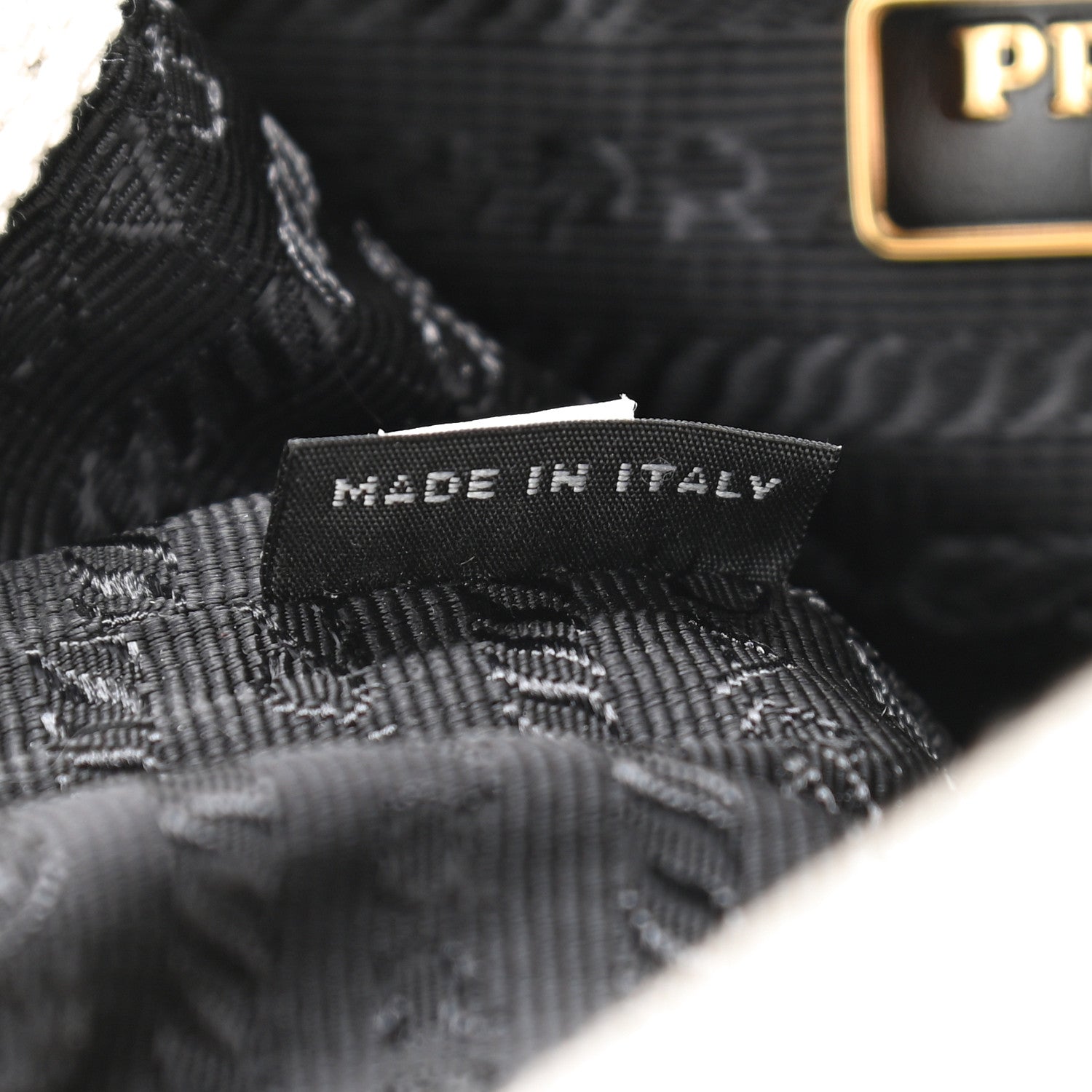 Prada Wicker Canvas Bucket Bag Naturale 7 of 10