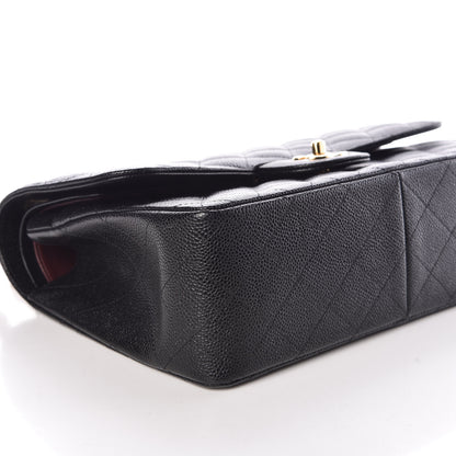 Chanel Caviar Quilted Jumbo Double Flap Black 8 of 10