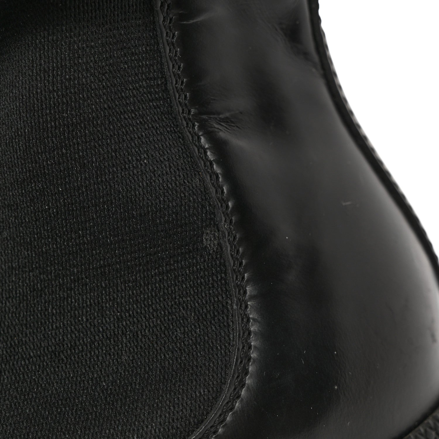 Gucci Calfskin Crystal GG Trip Chelsea Ankle Boots 38 Black 15 of 18