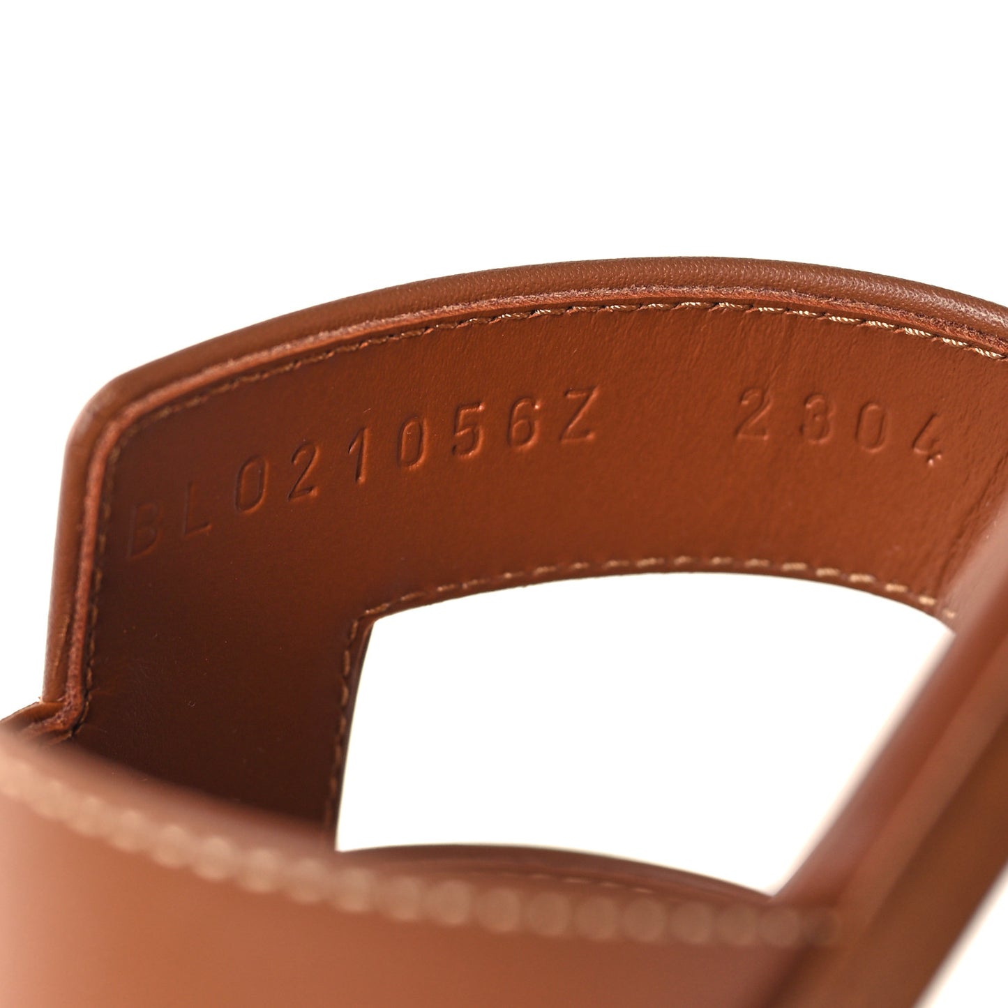 Box Calfskin Oran Sandals 40 Gold