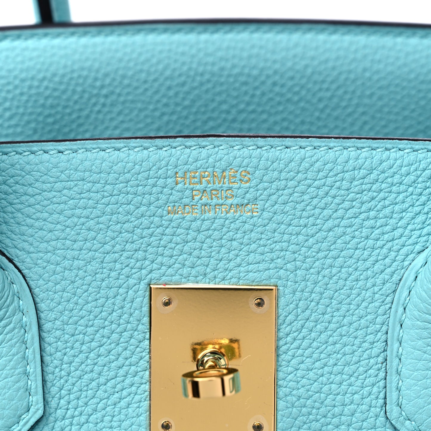 Togo Birkin 35 Bleu Atoll