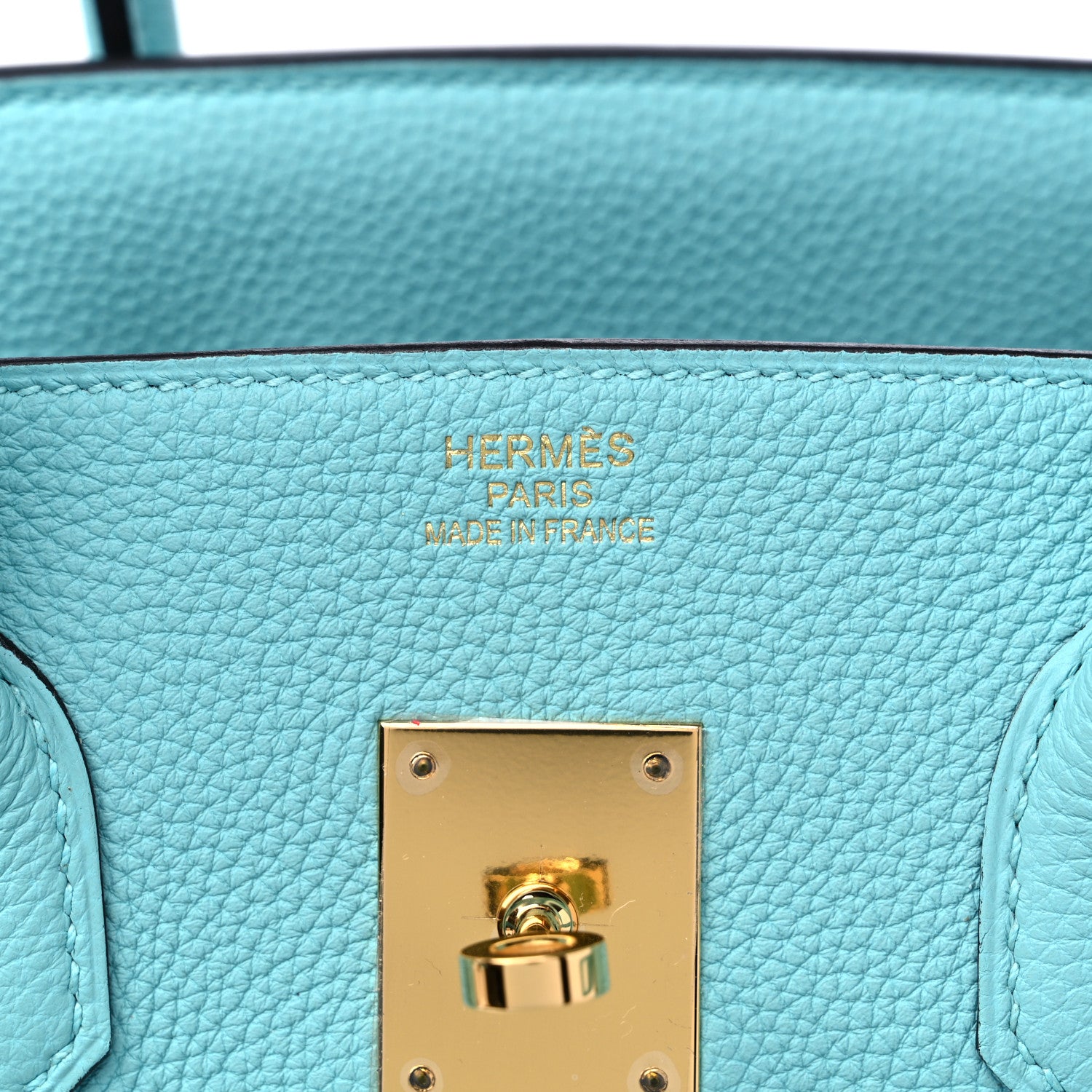 Hermes Togo Birkin 35 Bleu Atoll 6 of 9