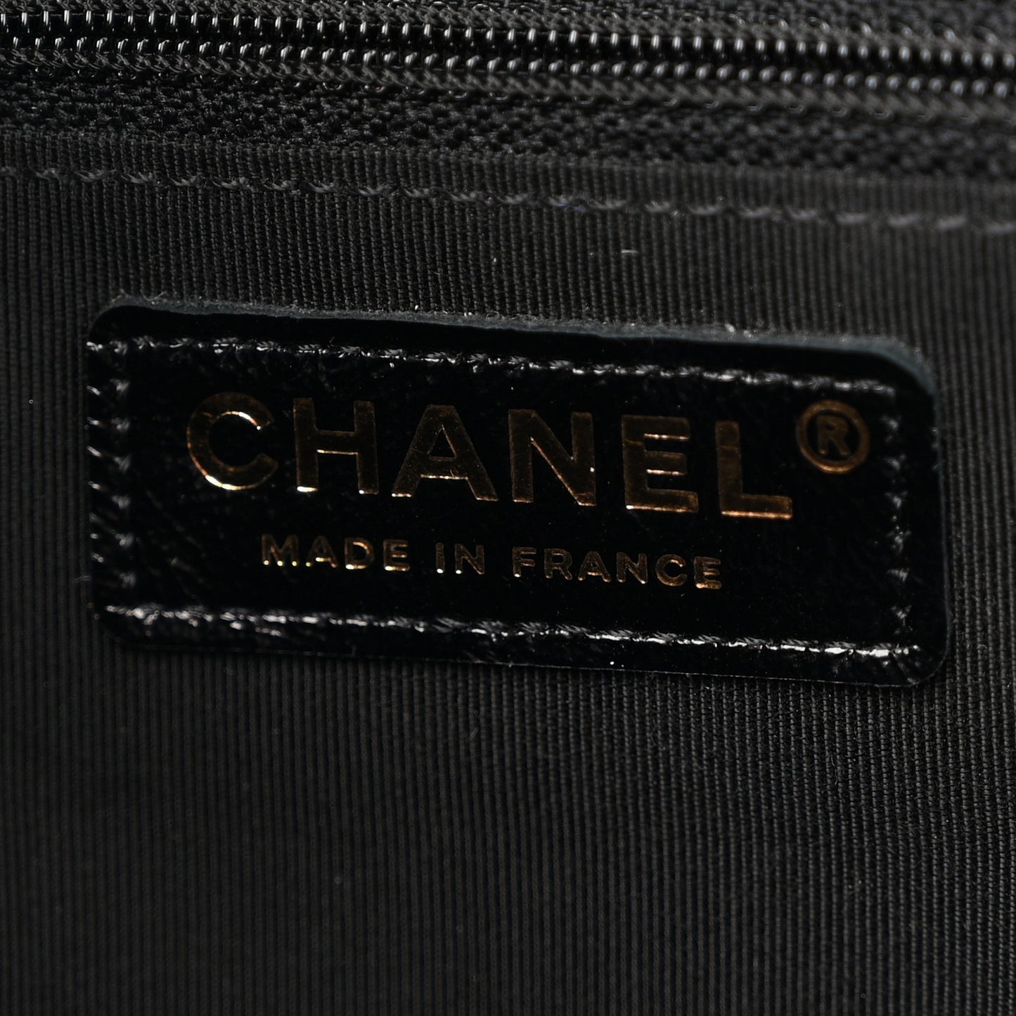 Crumpled Glazed Lambskin Quilted Mini Flap Black
