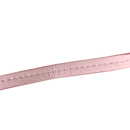 MCM Visetos Floral Leopard Lanyard Card Holder Pink 7 of 8