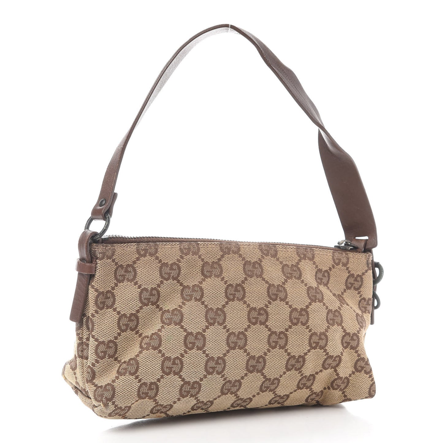 Monogram Small Pochette Brown