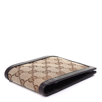 Gucci Monogram Mens Bi-Fold Wallet Brown 4 of 9