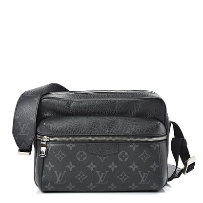 Louis Vuitton Taiga Monogram Eclipse Outdoor Messenger Black 1 of 9