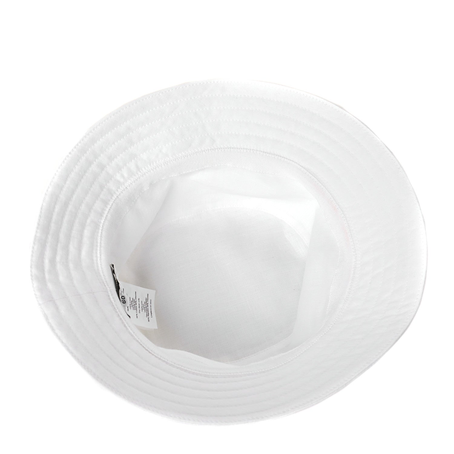Hermes Cotton Bucket Hat White 7 of 9