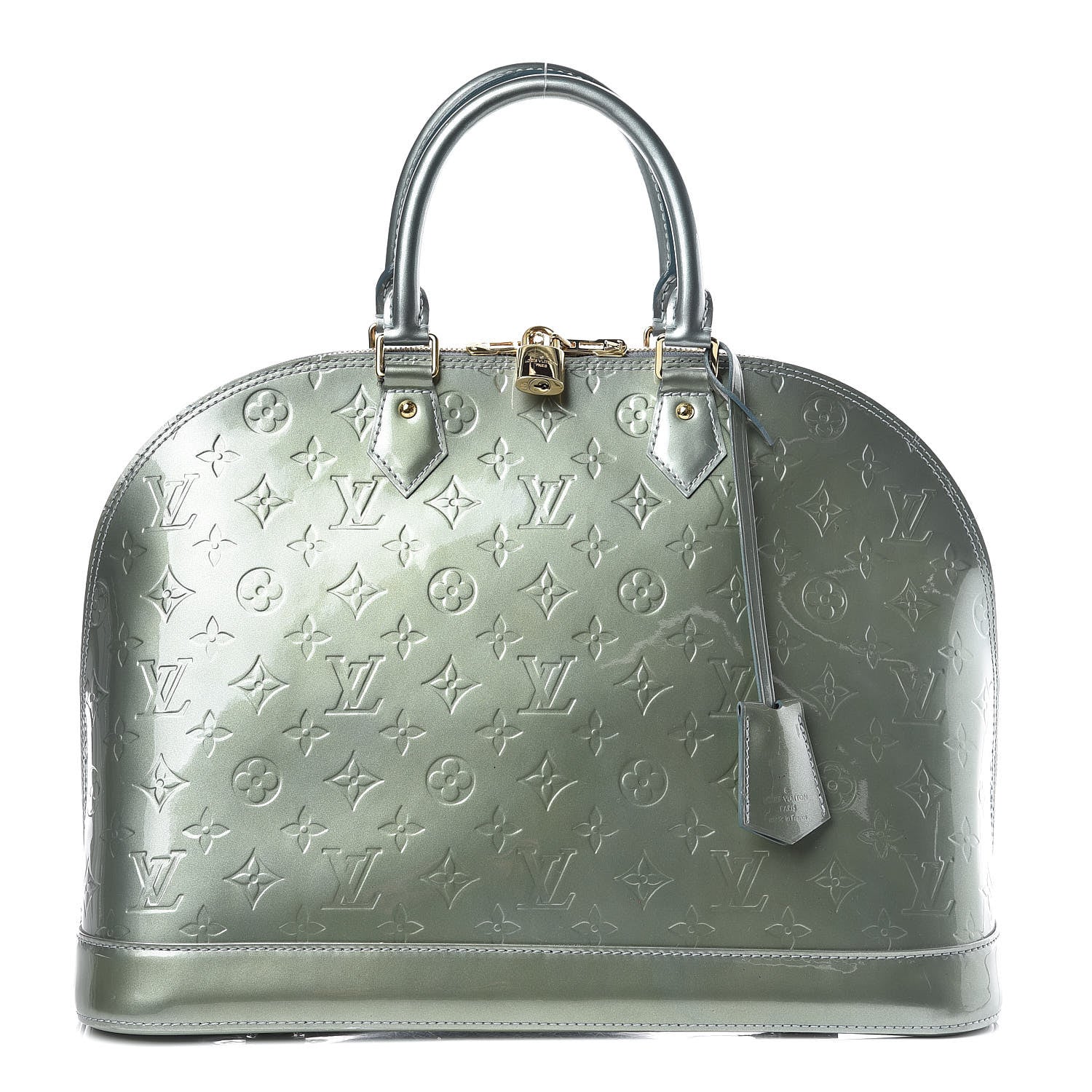 Louis Vuitton Vernis Alma GM Givre 1 of 11