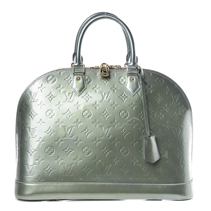Louis Vuitton Vernis Alma GM Givre 1 of 11