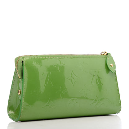 Louis Vuitton Vernis Trousse Cosmetic Pouch Vert Tonic 3 of 9
