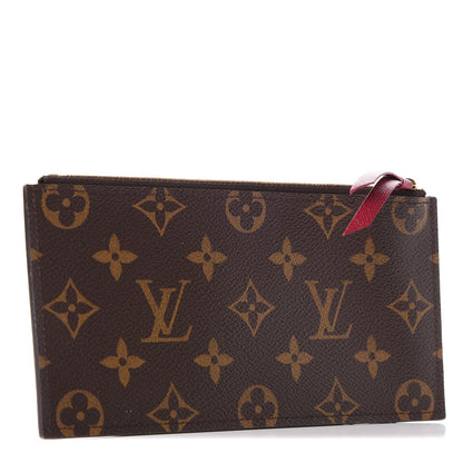 Louis Vuitton Monogram Felicie Chain Wallet Zippered Insert Fuchsia 3 of 6