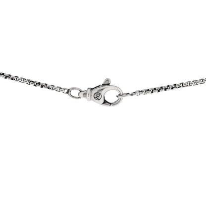 David Yurman Sterling Silver 1.7mm Baby Box Chain Necklace 22" 4 of 5