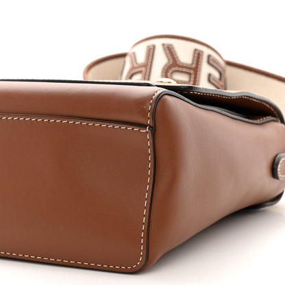 Burberry Calfskin Note Crossbody Bag Tan 10 of 11