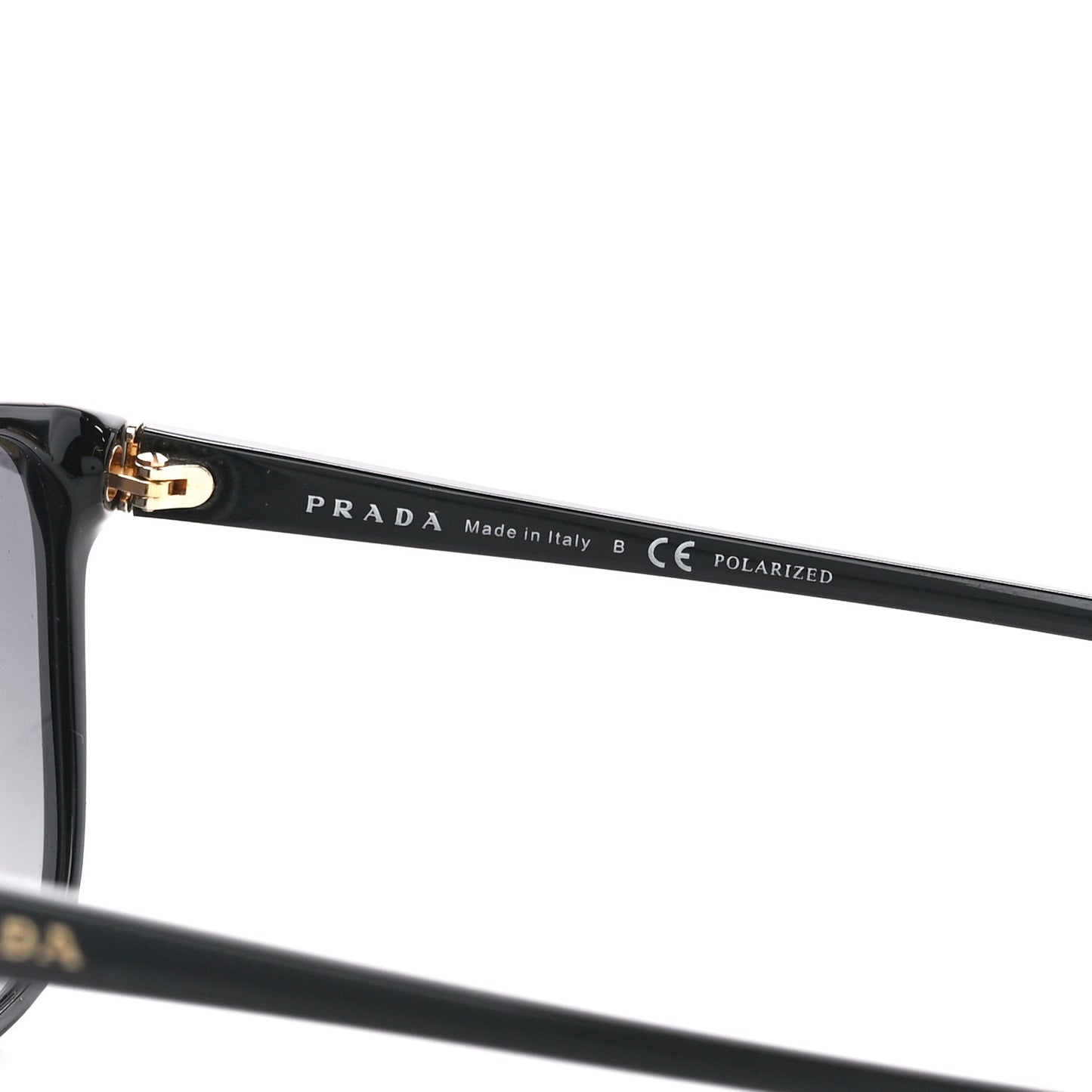 Acetate Sunglasses SPR 01O Black