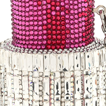 Judith Leiber Crystal Lipstick Pinkie Clutch 7 of 10
