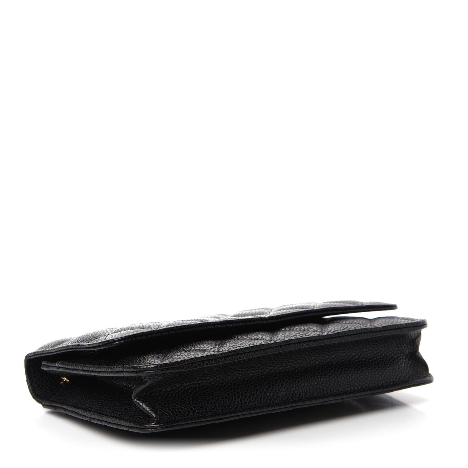 Chanel Caviar Quilted Wallet On Chain WOC Black 4 of 12