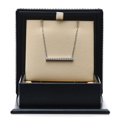 Chopard 18K White Gold Diamond Ice Cube Pure Necklace 5 of 5