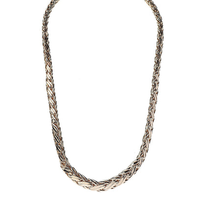 Tiffany 14K Yellow Gold Russian Weave Chain Necklace 1 of 4
