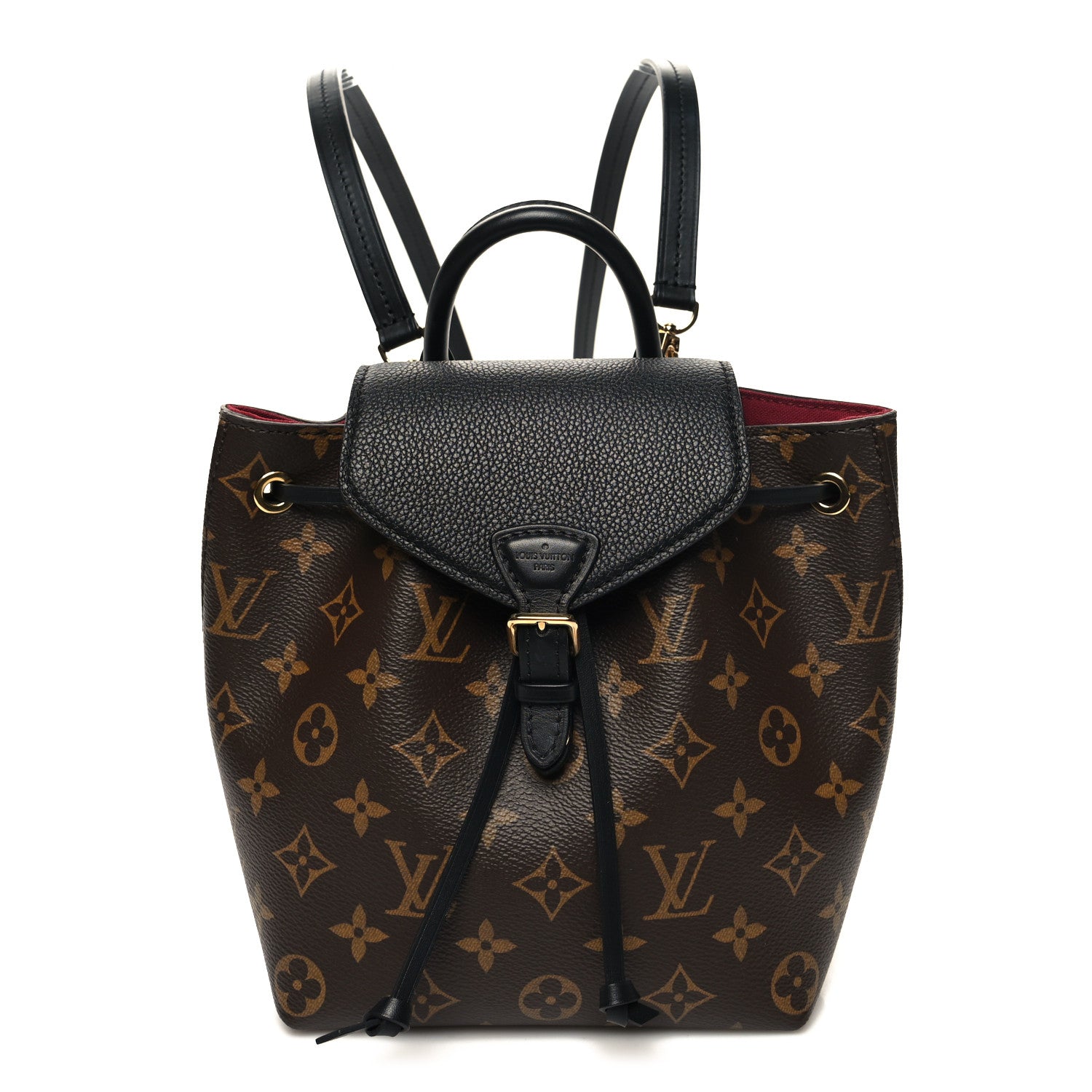Louis Vuitton Monogram BB Montsouris NM Backpack Black 1 of 9