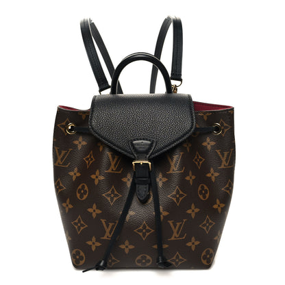 Louis Vuitton Monogram BB Montsouris NM Backpack Black 1 of 9