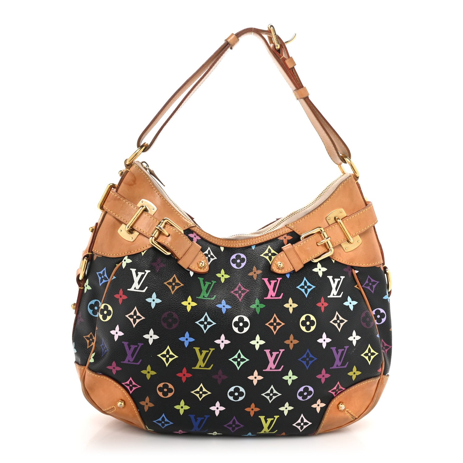 Louis Vuitton Monogram Multicolor Greta Black 1 of 11