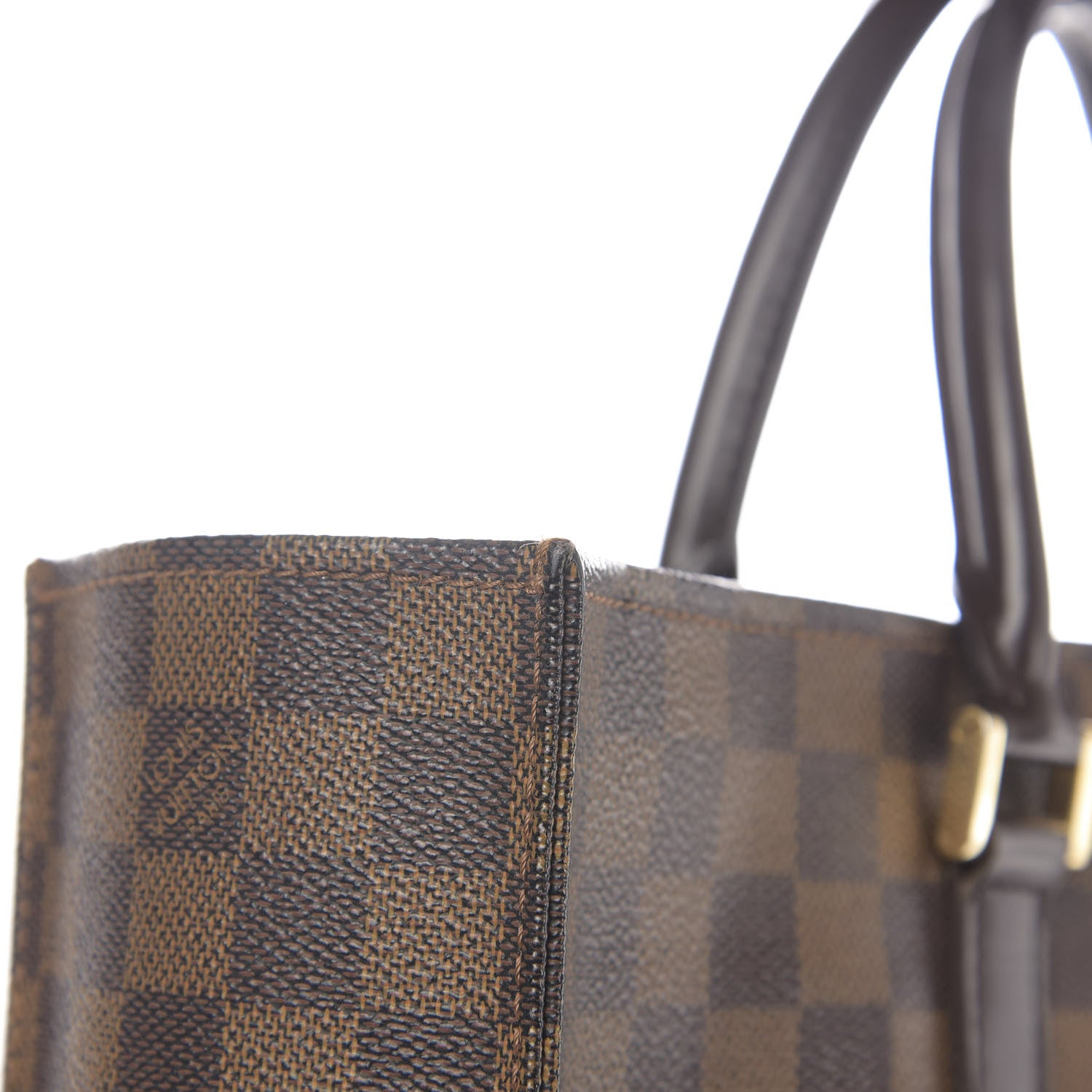Louis Vuitton Damier Ebene Sac Plat 9 of 16