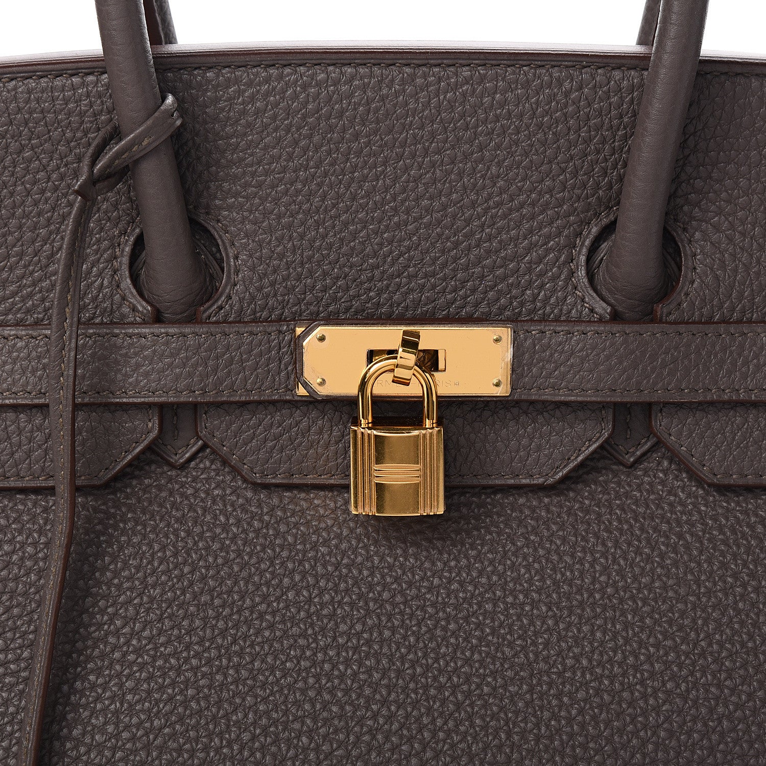 Hermes Togo Birkin 35 Etain 32 of 32