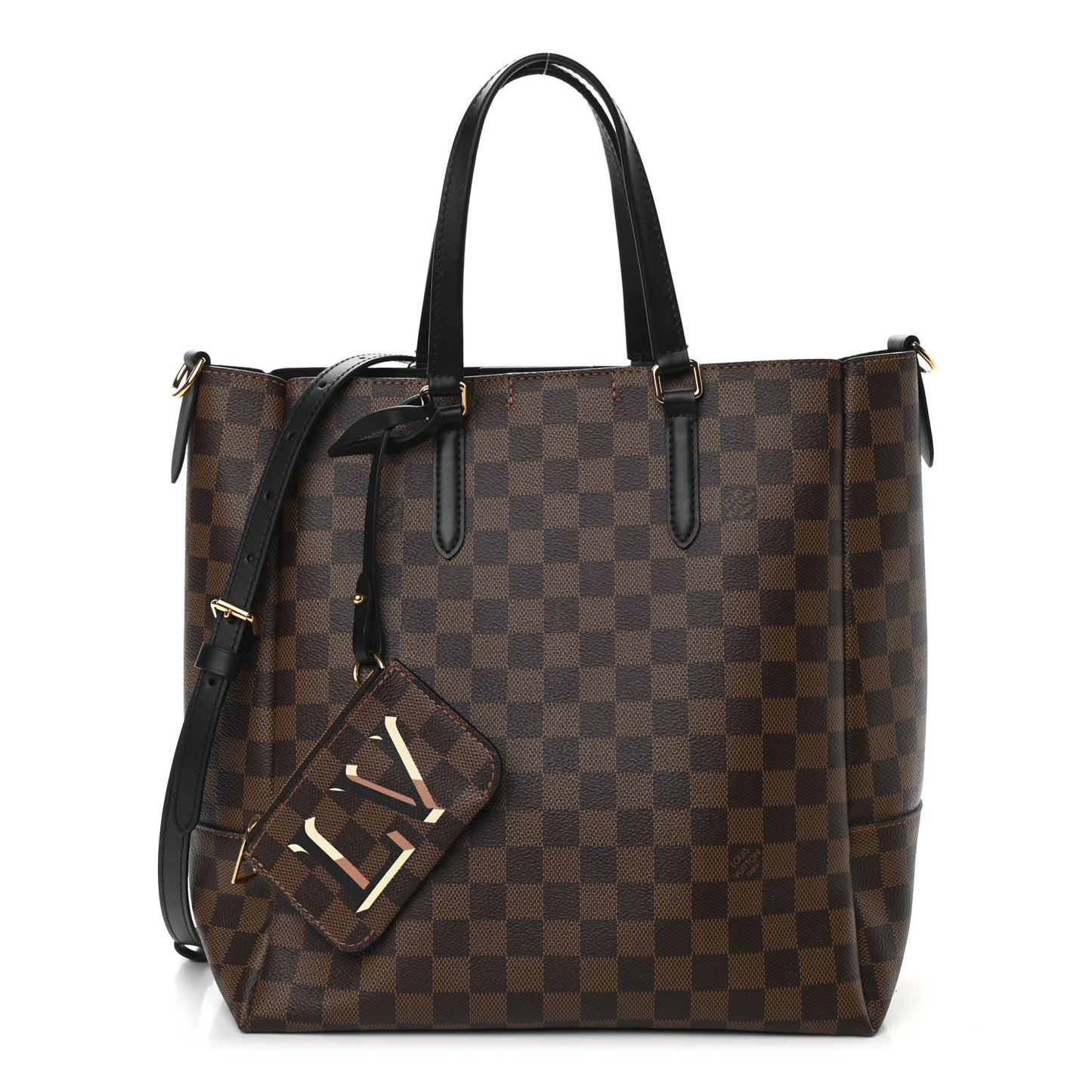 Damier Ebene Belmont MM Black