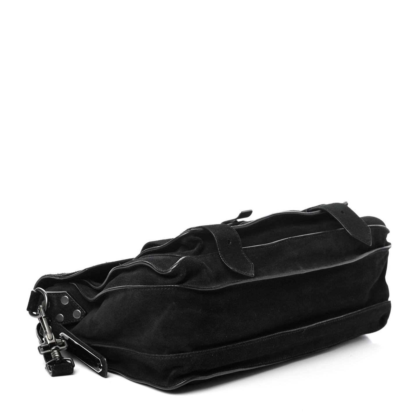 Suede Medium PS1 Satchel Black