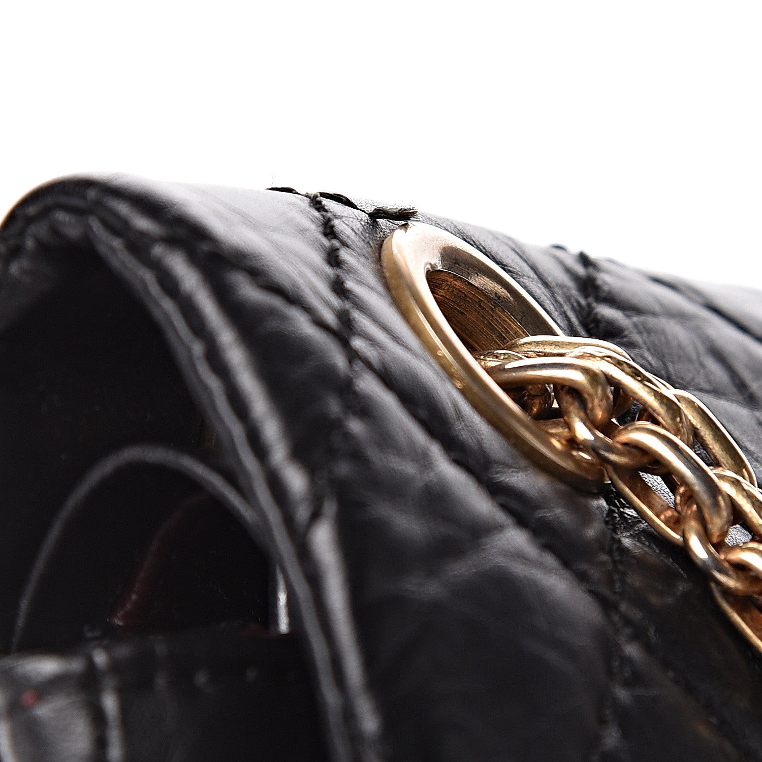 Chanel Aged Calfskin Quilted 2.55 Reissue 225 Flap Black 15 of 16
