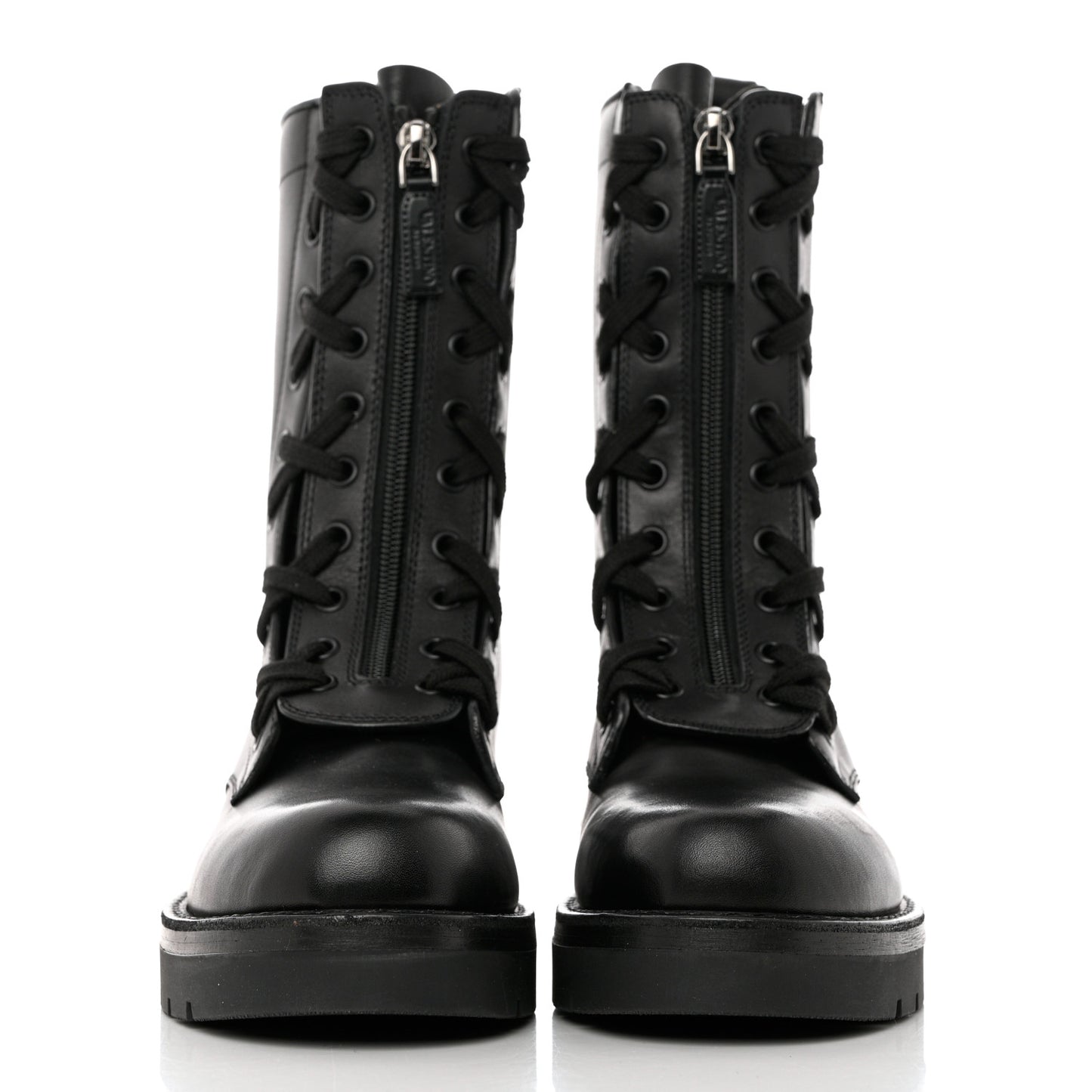 Calfskin XCombat 20/40mm Boots 38.5 Black