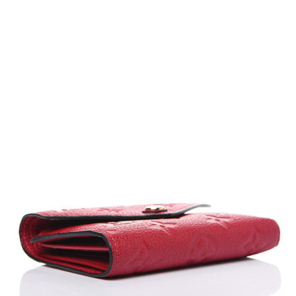 Louis Vuitton Empreinte Victorine Wallet Cherry 4 of 13
