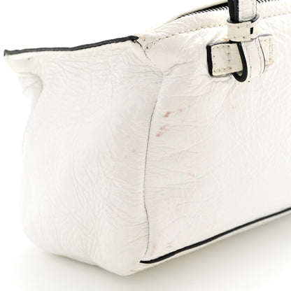 Givenchy Crinkled Patent Deerskin Mini Pandora White 14 of 19