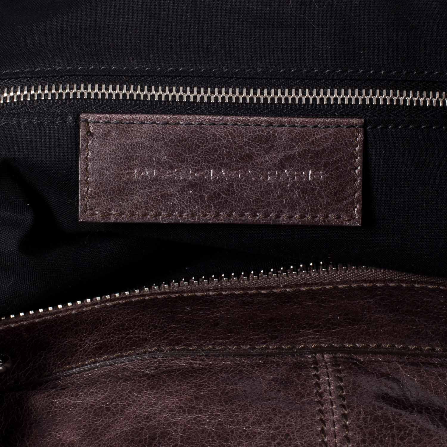 Balenciaga Agneau Giant 21 Weekender Charbon 7 of 9