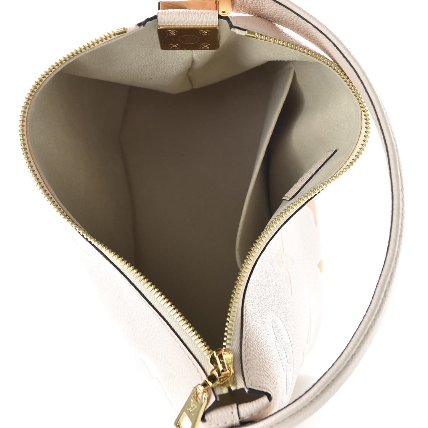 Empreinte Monogram Giant By The Pool Marshmallow Hobo Cream Saffron