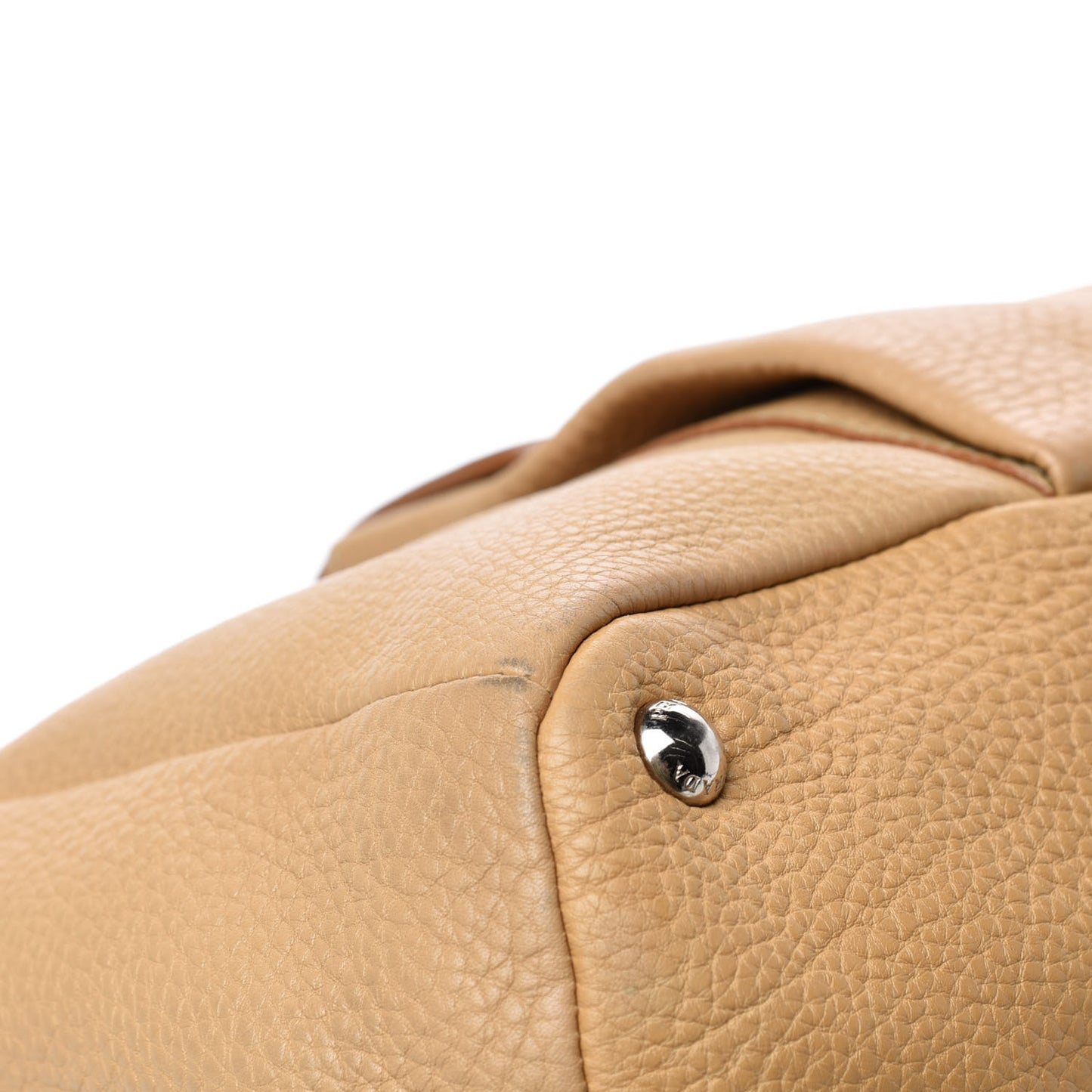 Vitello Daino Pushlock Tote Sughero